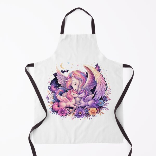 Item preview, Magical Pegasus Mom & Two Daughters designed and sold by MySthore.