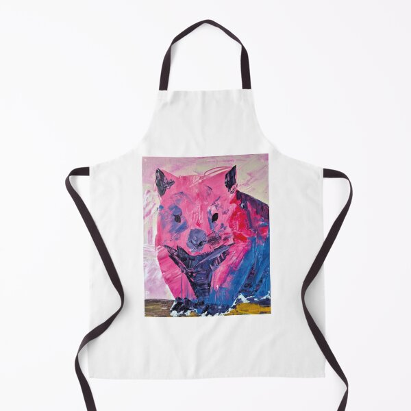 Item preview, Pink Panda Abstract Expressionist Painting designed and sold by Meprani87.