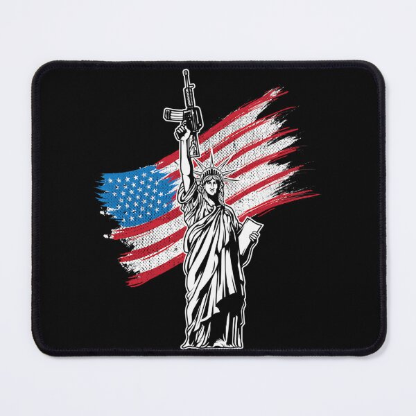 Item preview, Never Disarm America Liberty Gun T-Shirt Right To Bear Arms Usa Flag Tee designed and sold by lojancugomap.