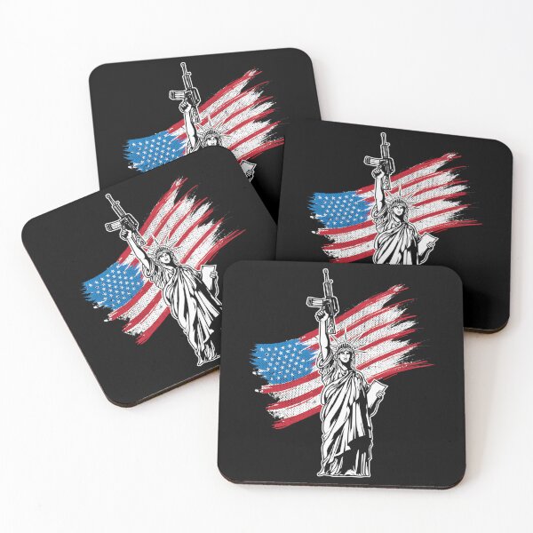 Item preview, Never Disarm America Liberty Gun T-Shirt Right To Bear Arms Usa Flag Tee designed and sold by lojancugomap.