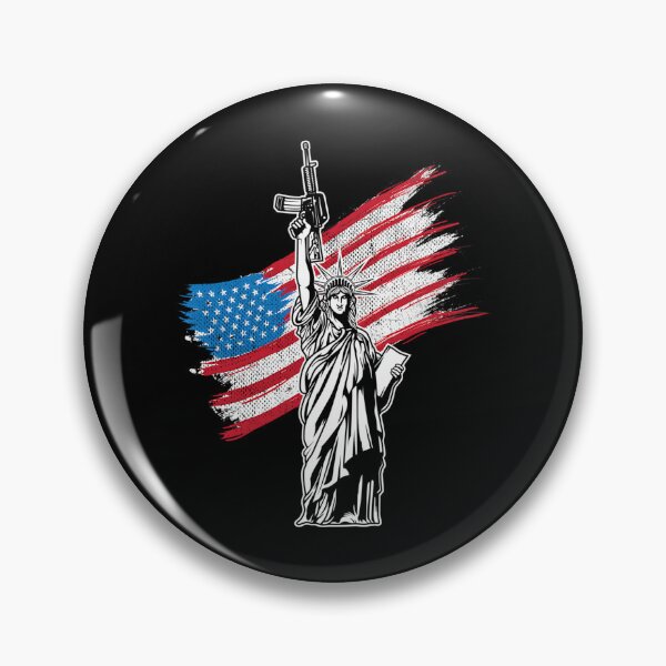 Item preview, Never Disarm America Liberty Gun T-Shirt Right To Bear Arms Usa Flag Tee designed and sold by lojancugomap.