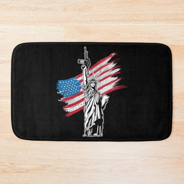 Item preview, Never Disarm America Liberty Gun T-Shirt Right To Bear Arms Usa Flag Tee designed and sold by lojancugomap.