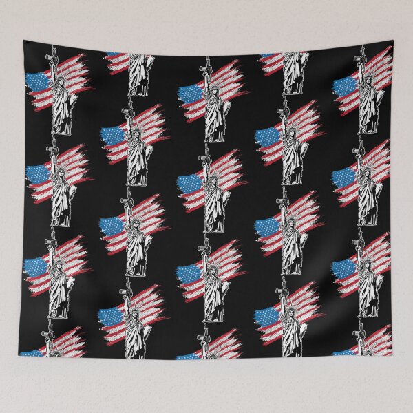 Item preview, Never Disarm America Liberty Gun T-Shirt Right To Bear Arms Usa Flag Tee designed and sold by lojancugomap.