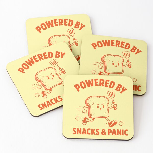 Item preview, Snacks and Panic designed and sold by ChocoMellowCo.