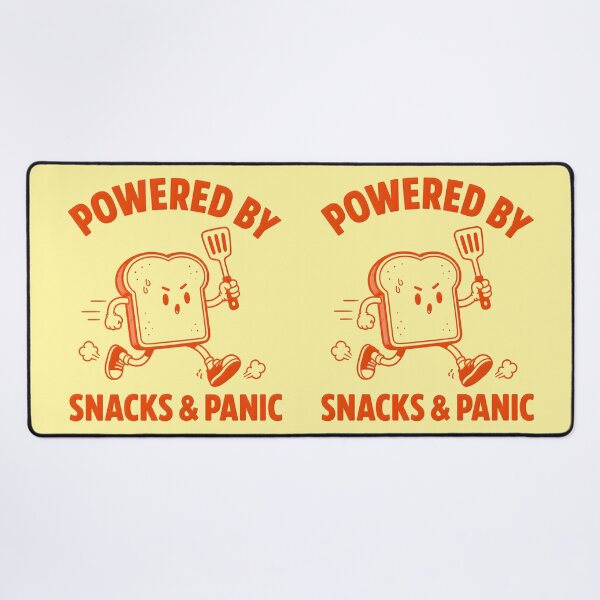 Item preview, Snacks and Panic designed and sold by ChocoMellowCo.