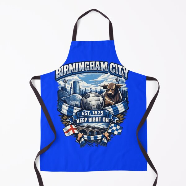 Item preview, Birmingham City Football Fan Art | Keep Right On Vintage Blues Supporter Design designed and sold by GarnerSupplyCo.