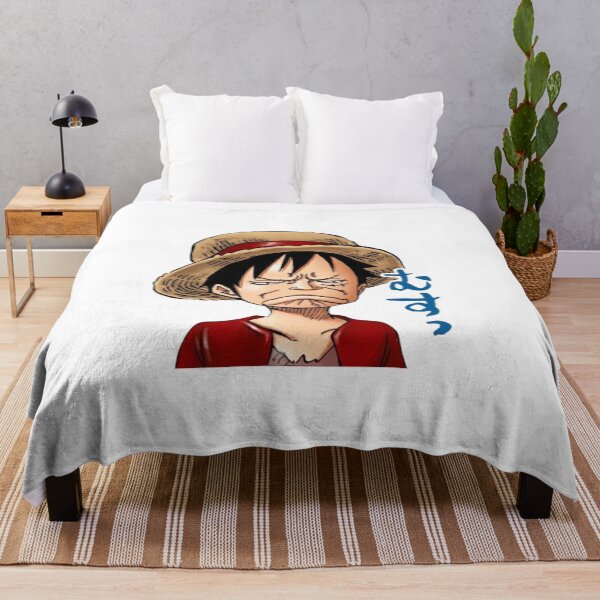 Item preview, Grumpy Straw Hat Boy Pouting with Japanese Text designed and sold by DeepBlueMeadow.