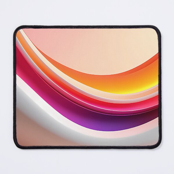 Item preview, Neon Fluid Gradient Abstract Art - Modern Minimalist Wave Design designed and sold by CuteSlothWorld.