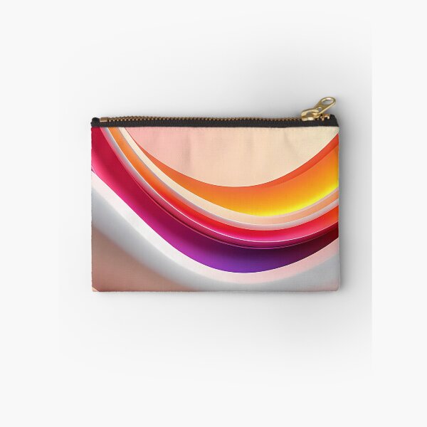 Item preview, Neon Fluid Gradient Abstract Art - Modern Minimalist Wave Design   designed and sold by CuteSlothWorld.