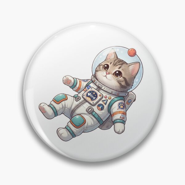 Item preview, Cosmic Explorer: Little Astronaut Cat designed and sold by SandyPlace.