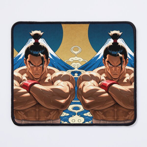 Item preview, Manga - Stylized Sumo Wrestler, Vibrant Shonen Power Aesthetic designed and sold by Zone--Gaming.