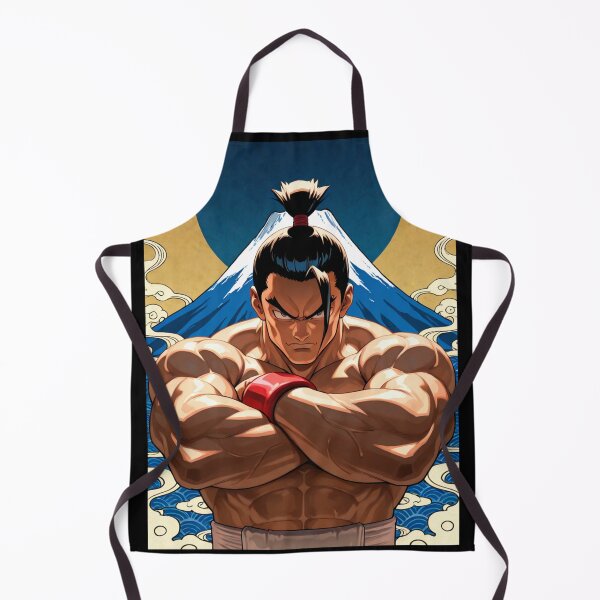 Item preview, Manga - Stylized Sumo Wrestler, Vibrant Shonen Power Aesthetic designed and sold by Zone--Gaming.