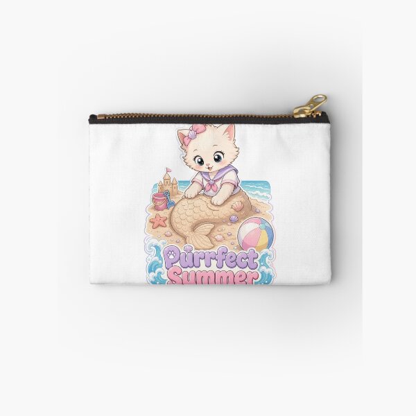 Item preview, Summer beach cat designed and sold by Kitty-and-Cat.