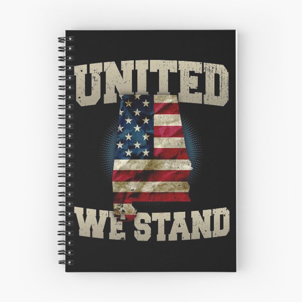 Item preview, Alabama United We Stand Proud Strong Awesome Design Gift US Flag designed and sold by djpraxis.