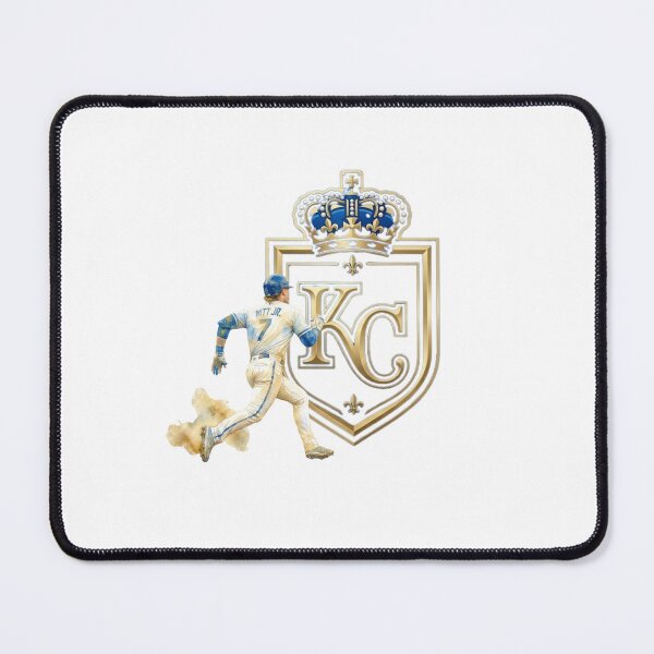 Item preview, Bobby Witt Jr KC Baseball Golden Crest Art designed and sold by Turnersports.