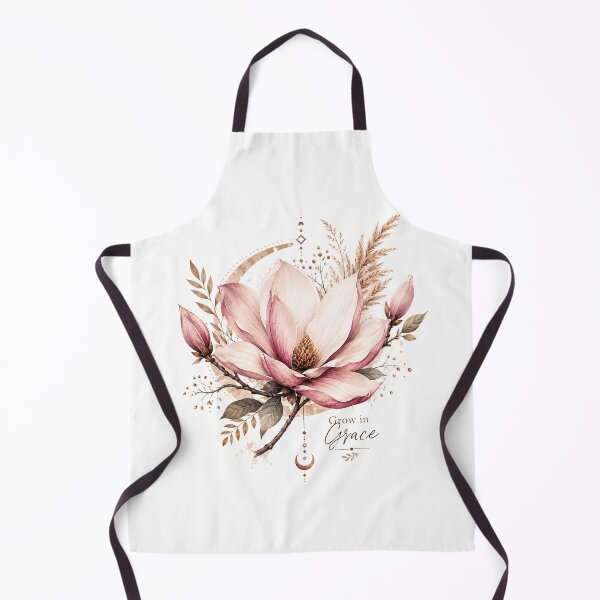 Item preview, Grow in Grace Boho Magnolia | Botanical Floral Design designed and sold by CalmMandala.
