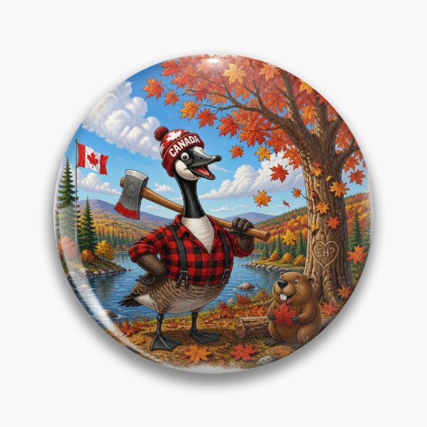 Item preview, Canadian goose greeting designed and sold by Talpha.