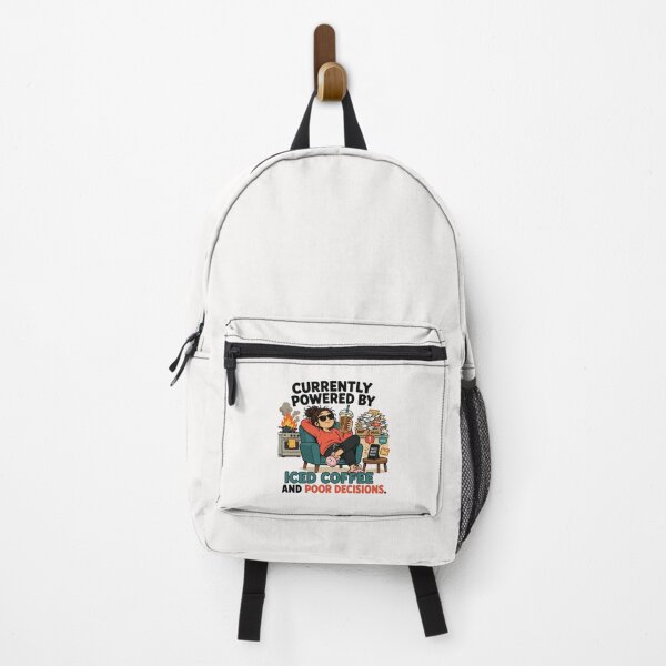Item preview, Currently powered by iced coffee and poor decisions. designed and sold by FBA.