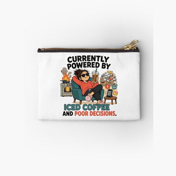 Item preview, Currently powered by iced coffee and poor decisions. designed and sold by FBA.
