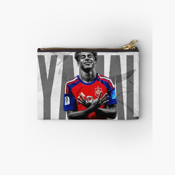 Item preview, The Young Prodigy No 19 Spain Red Retro Football Legend Poster designed and sold by Af-RT10.