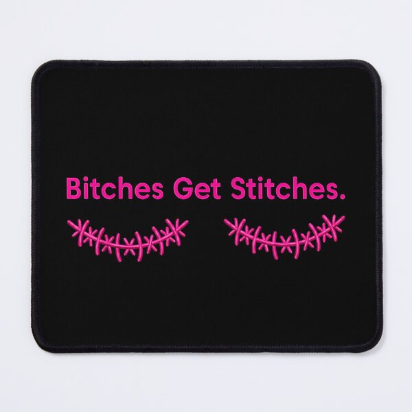 Item preview, Breast Cancer Bitches Get Stitches , Mastectomy Survivor, Funny Breast Cancer  designed and sold by Rahamkshop.