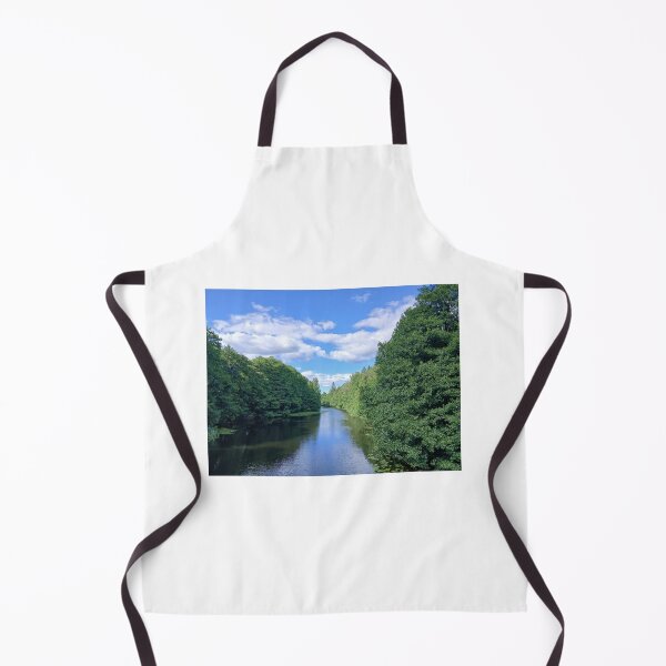 Item preview, Tranquil River Amid Verdant Trees designed and sold by Designfs.