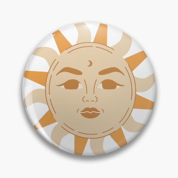 Item preview, Antique Celestial Solstice Sun Face Art designed and sold by epx-av.