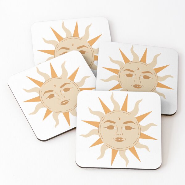 Item preview, Antique Celestial Solstice Sun Face Art designed and sold by T-shirts for hot people .