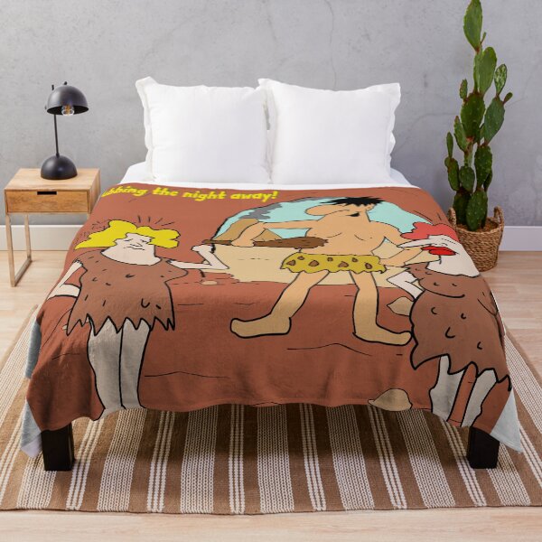 Item preview, Nightclub. Funny caveman cartoon. designed and sold by Grant Wilson.