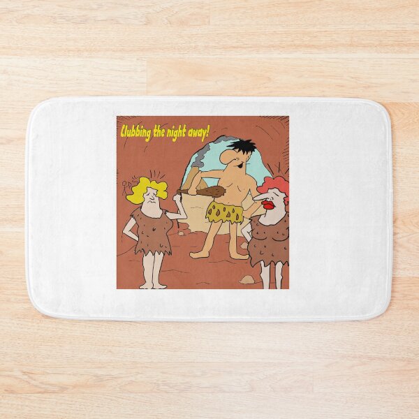 Item preview, Nightclub. Funny caveman cartoon. designed and sold by Grant Wilson.