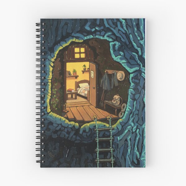 Item preview, Home in a tree fantasy oil painting designed and sold by Yue Zeng Art Studio.