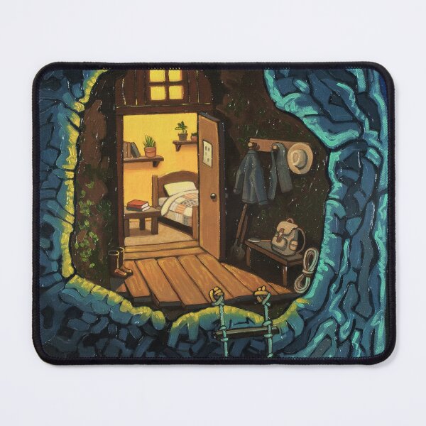 Item preview, Home in a tree fantasy oil painting designed and sold by Yue Zeng Art Studio.