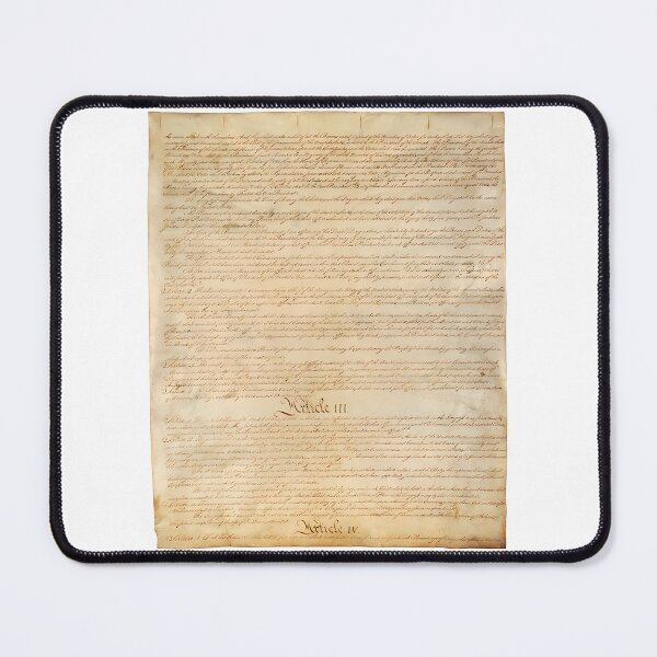 Item preview, Original Page 3 Of The United States Constitution designed and sold by lojancugomap.