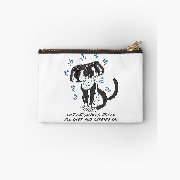 Item preview, A Wet Cat Just Carries On designed and sold by Colmeia de Ideias.