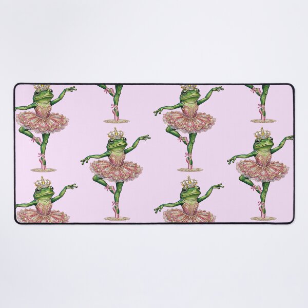 Item preview, Funny Frog Ballerina In Pink Tutu And Crown designed and sold by TeeARTHY.