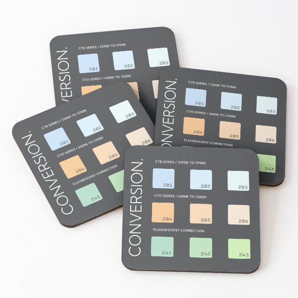 Item preview, Color Gel Conversion Technical Chart Art designed and sold by drTerrens.