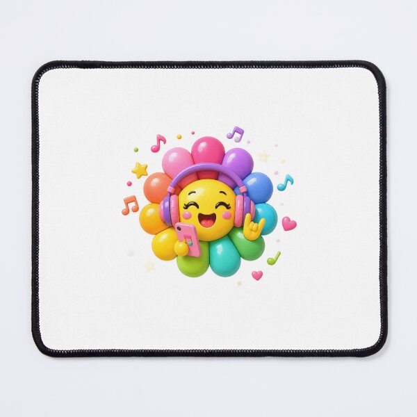 Item preview, Music Bloom – Music-Loving Flower designed and sold by VIBESPLACE.