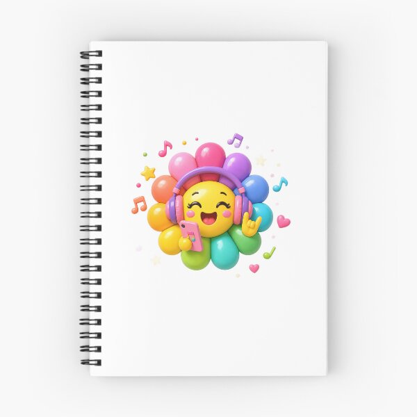 Item preview, Music Bloom – Music-Loving Flower designed and sold by VIBESPLACE.
