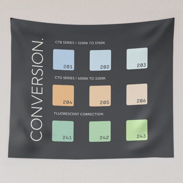 Item preview, Color Gel Conversion Technical Chart Art designed and sold by drTerrens.
