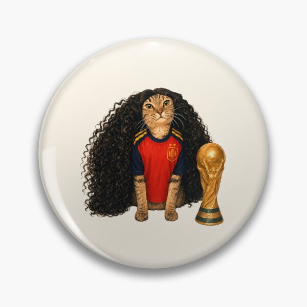 Item preview, Cucurella Cat with World Cup designed and sold by AngieMStore.