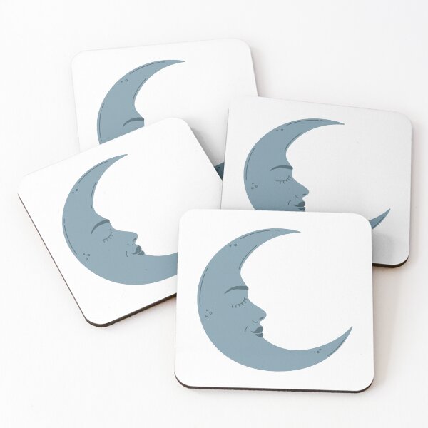 Aperçu de l'œuvre Antique Whimsigoth Sleeping Crescent Moon Face créée et vendue par T-shirts for hot people .