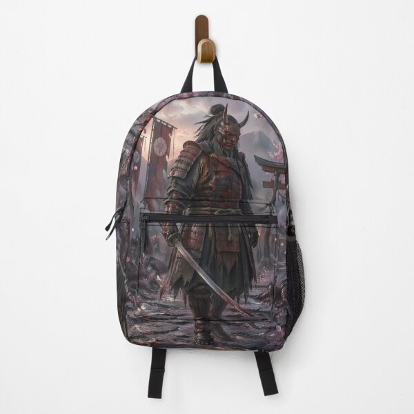 Item preview, Oni Samurai Warrior in Feudal Japan | Dark Japanese Mythology Art designed and sold by kaxymax.