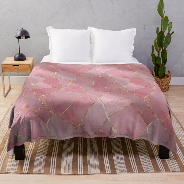 Item preview, Rose Quartz Gold Seam Pattern 2 designed and sold by W Designs.