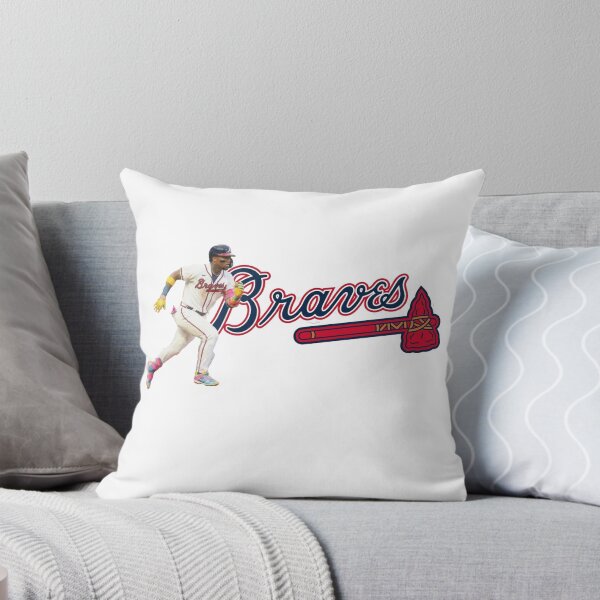 Item preview, Ronald Acuña Jr. Atlanta Braves Baseball Star Action Design designed and sold by Turnersports.