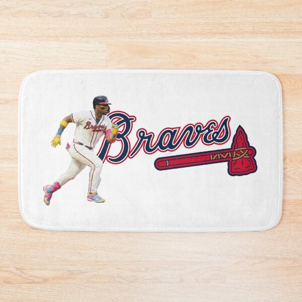 Item preview, Ronald Acuña Jr. Atlanta Braves Baseball Star Action Design designed and sold by Cucuzeus.
