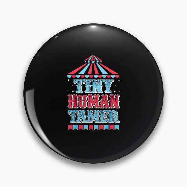 Item preview, Retro Tiny Human Tamer Circus Style Daycare Provider designed and sold by Rahamkshop.