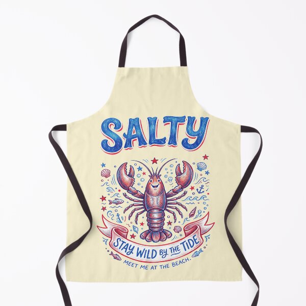 Item preview, Salty Lobster Stay Wild By The Tide Vintage Nautical designed and sold by TeeARTHY.