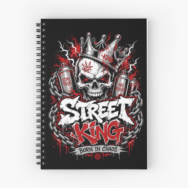 Item preview, King of the streets and chaos designed and sold by Imprearte.