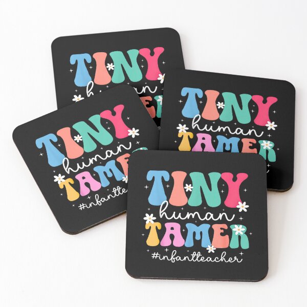 Item preview, Retro Tiny Human Tamer Circus Style Daycare Provider designed and sold by Rahamkshop.