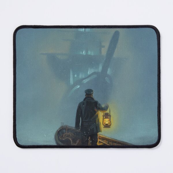 Item preview, Ghost ship fantasy oil painting designed and sold by Yue Zeng Art Studio.